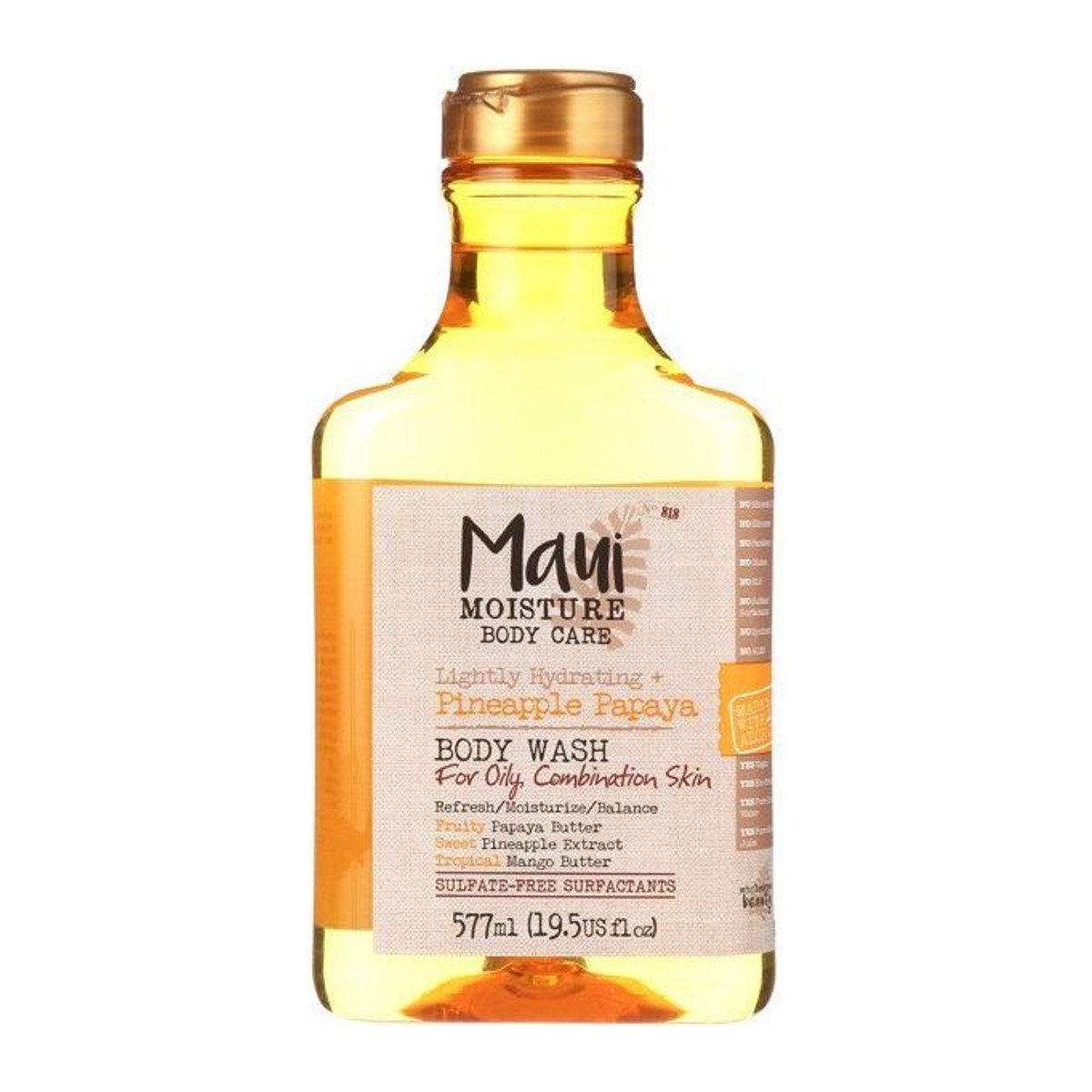 Maui Moisture MAUI Ananas Papaya Sprchový gel na tělo 577 ml