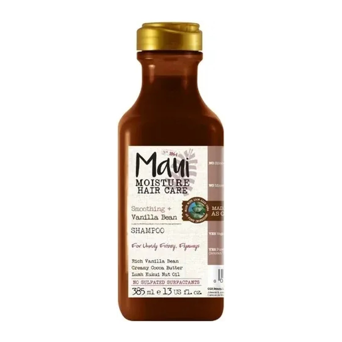 Maui Moisture Vanilla Bean vyhlazující šampon 385 ml