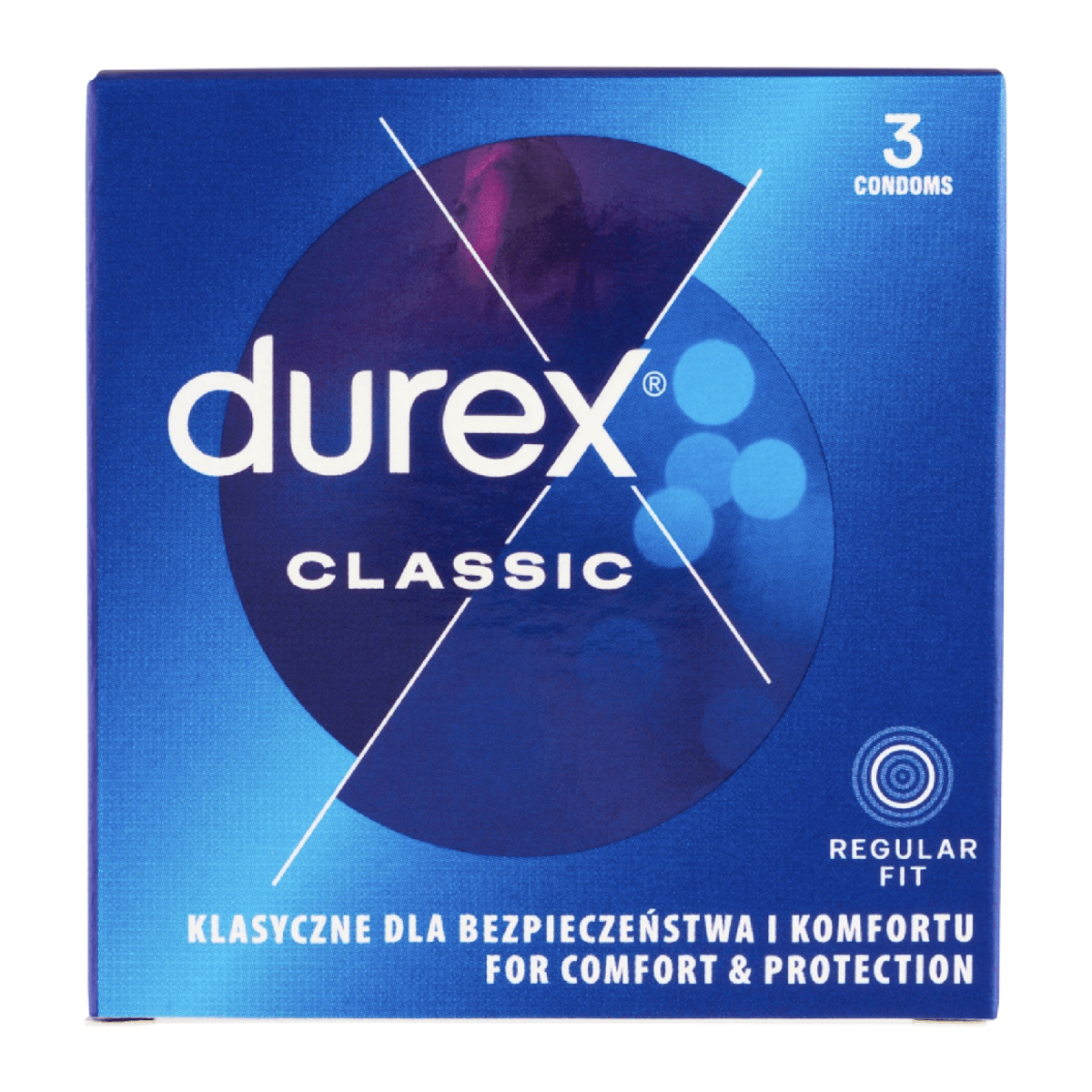 Durex Classic Regular Fit 3 ks
