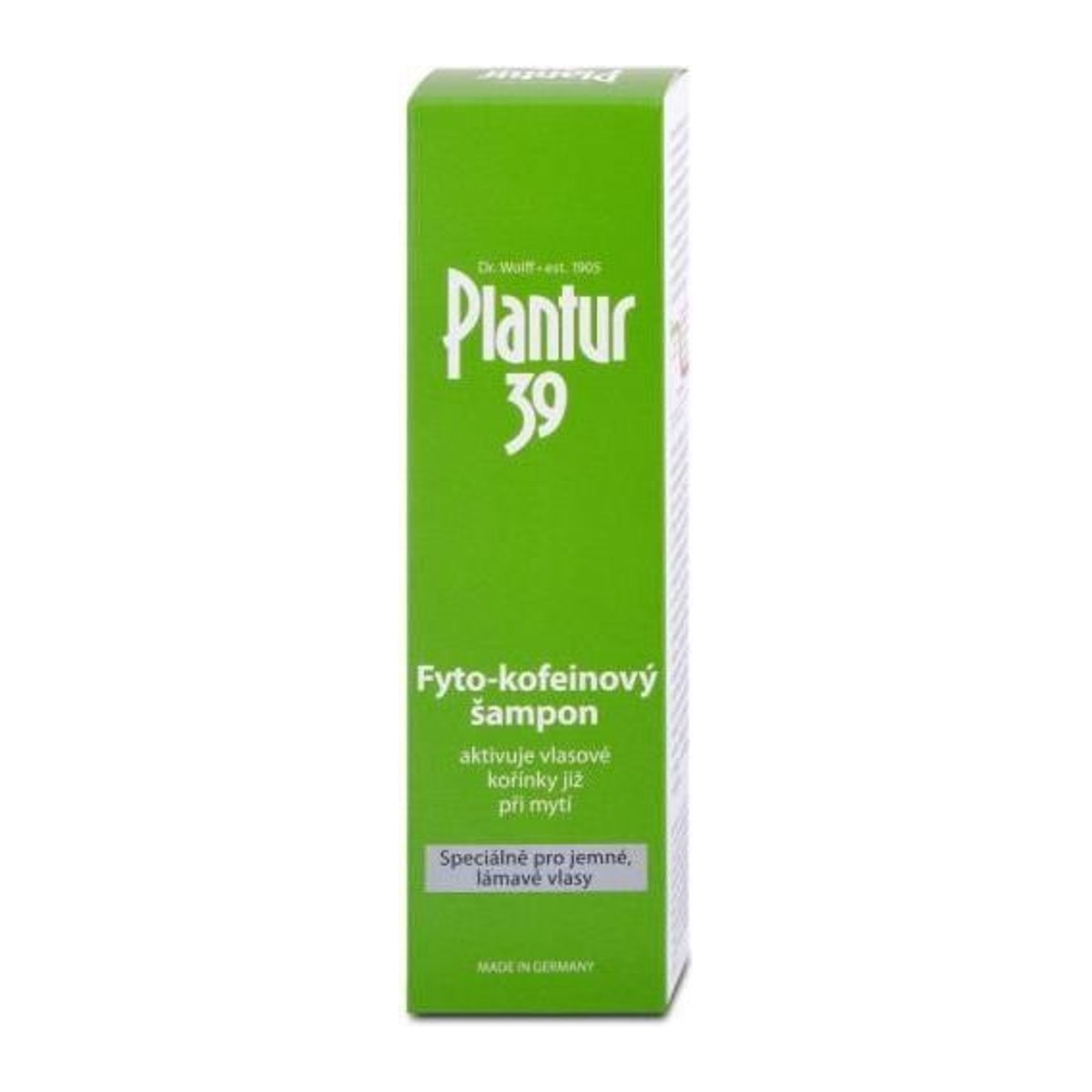 Plantur 39 Fyto-kofeinový šampon 250ml na jemné vlasy