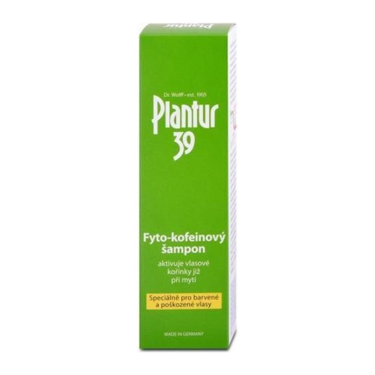 Plantur 39 Fyto-kofeinový šampon 250ml pro barvené a poškozené vlasy