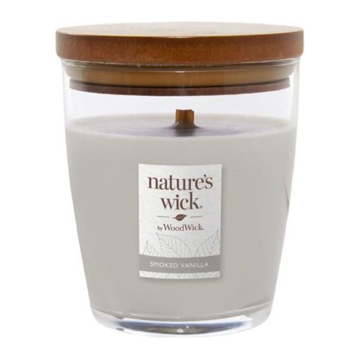 Nature's Wick by WoodWick Wood Wick Tumbler svíčka Smoked Vanilla střední