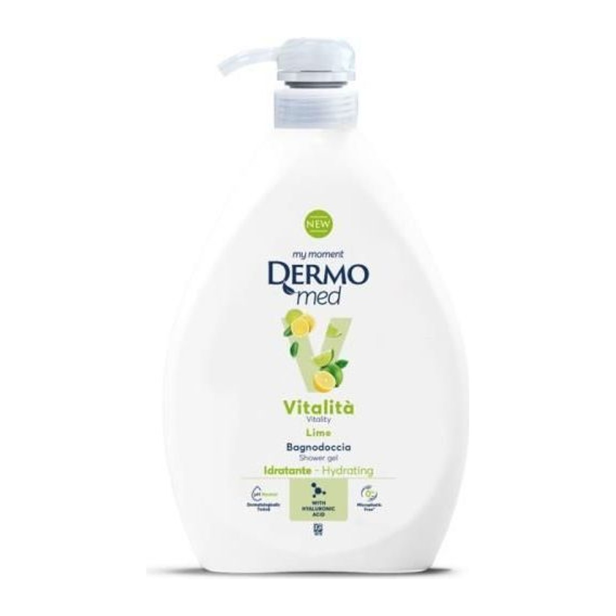 Dermomed sprchový gel lime pumpa 1L