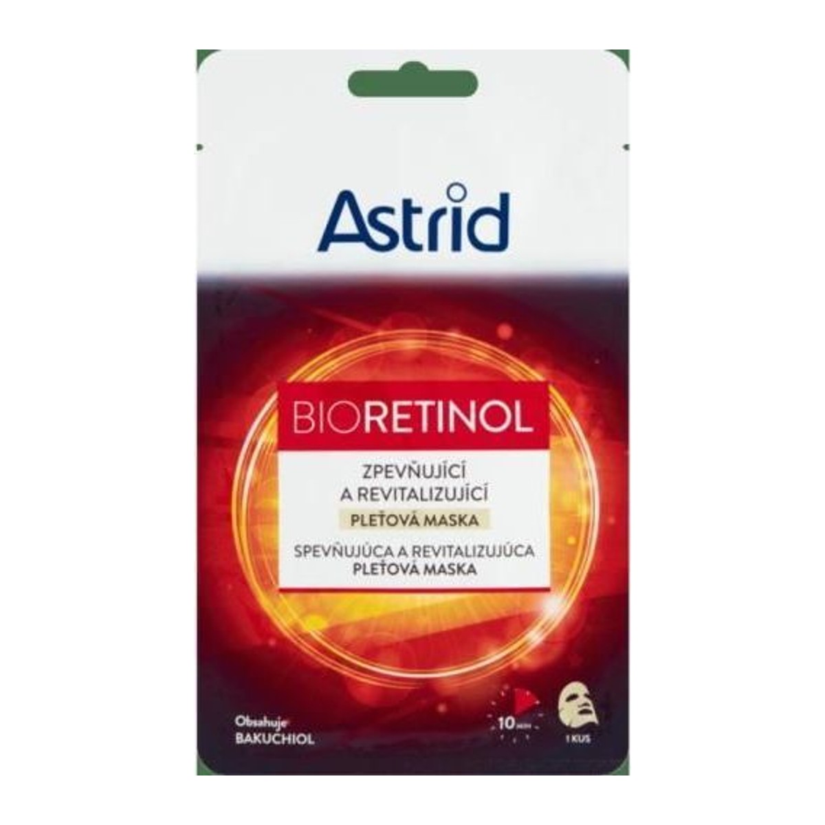 Astrid Bioretinol textilní maska 20ml zpevňující a revitalizující
