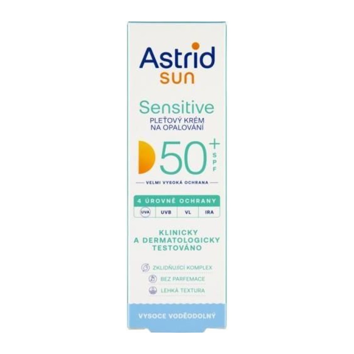 Astrid Sun pleťový krém na opalování 50ml OF50+ Sensitive