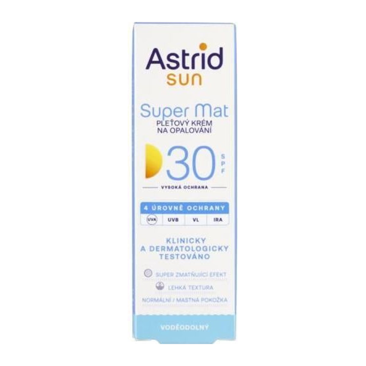 Astrid Sun pleťový krém na opalování 50ml SPF30 Super Mat