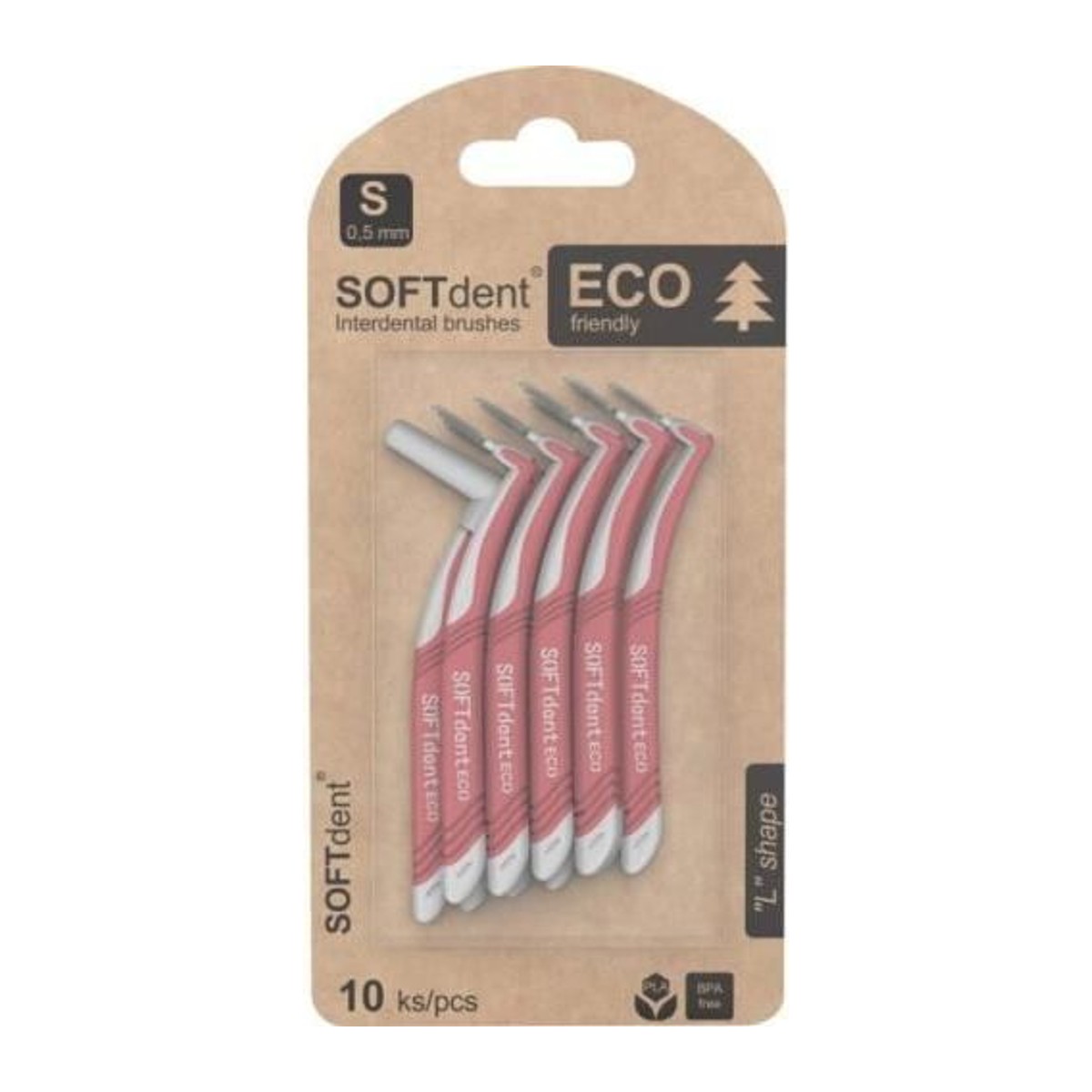 Soft Dent Eco mezizubní kartáček 10ks 0,5mm