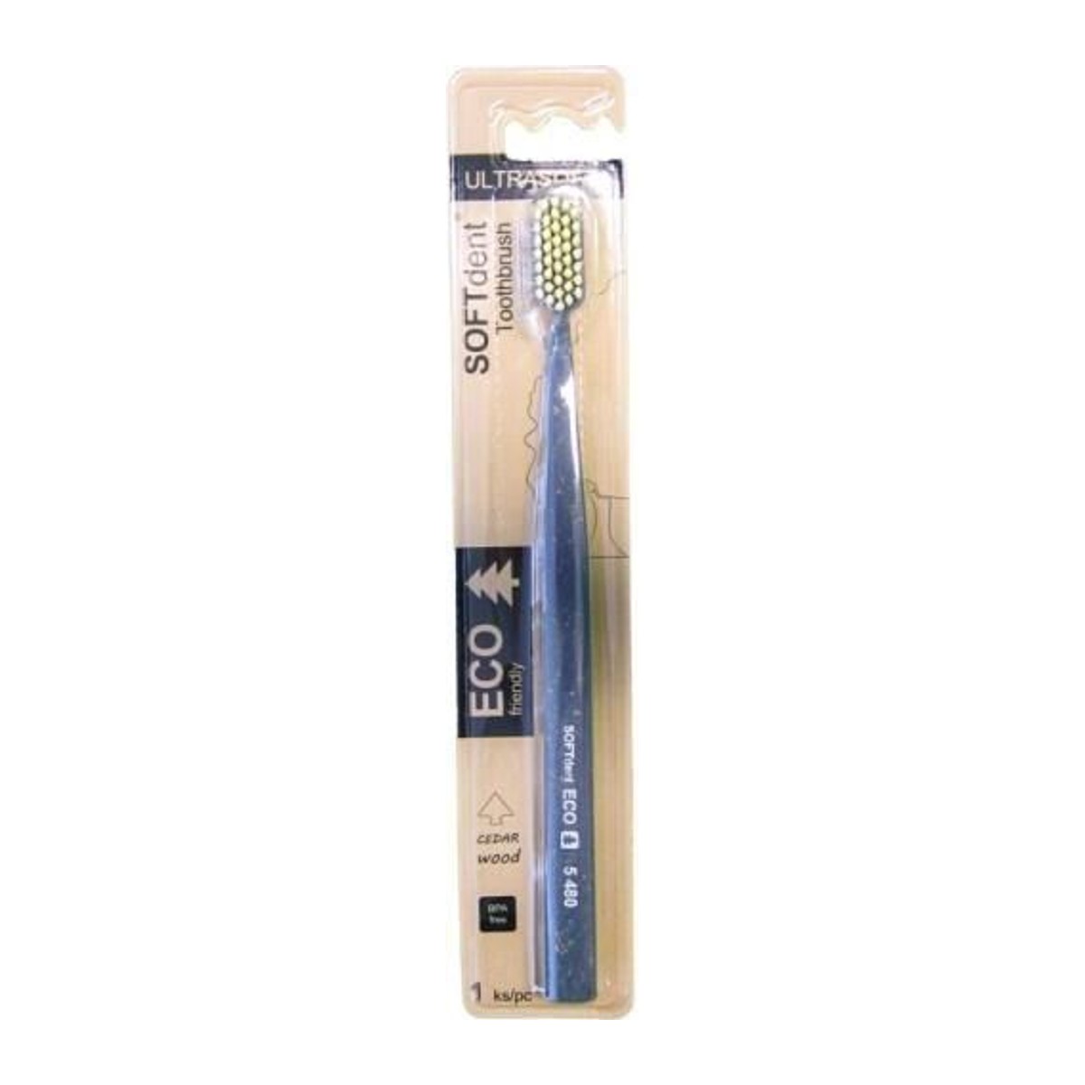 Soft Dent Eco zubní kartáček 1ks Ultra soft