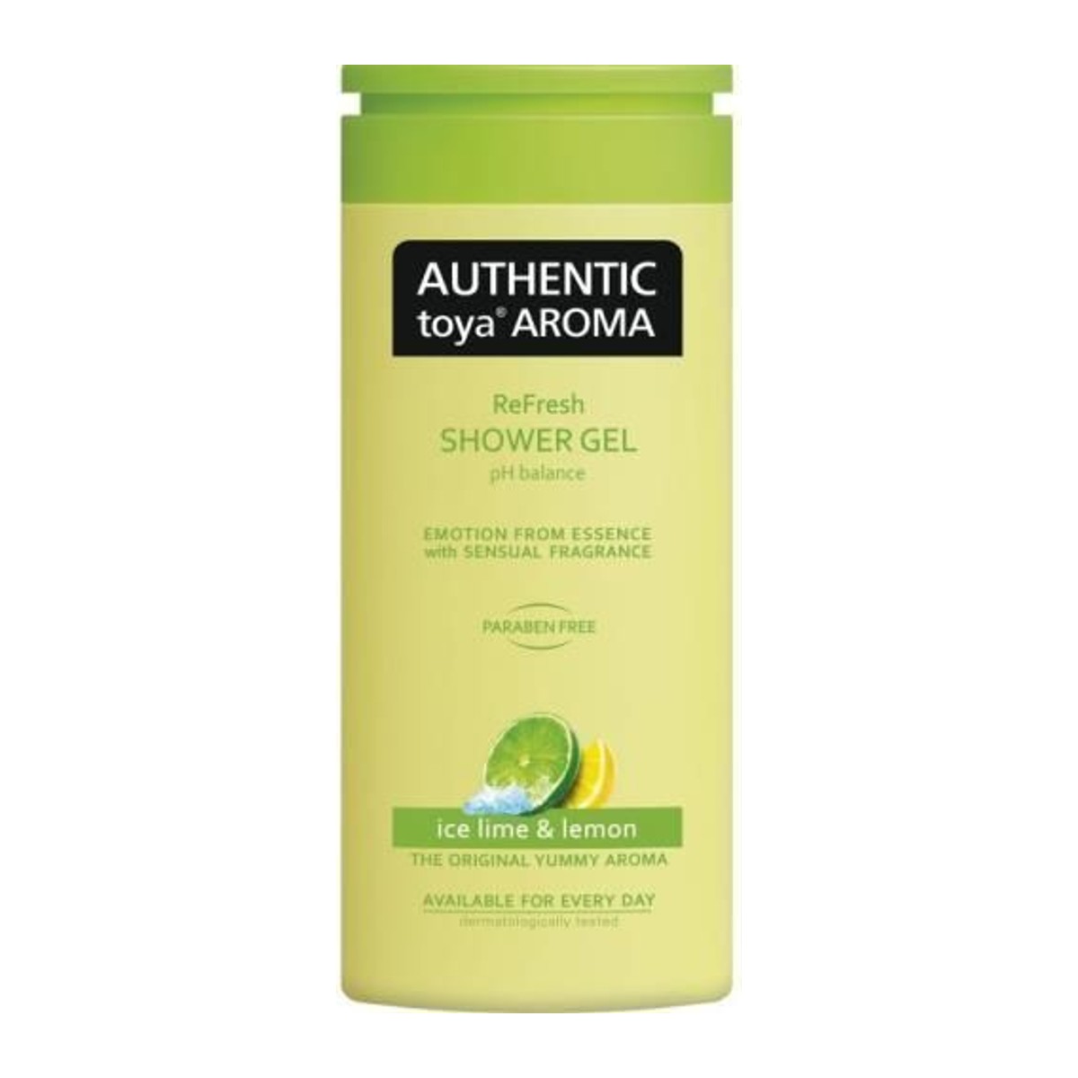 Authentic Toya Aroma sprchový gel 400ml Ice Lime+Lemon