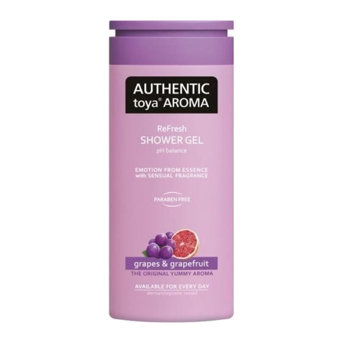 Authentic Toya Aroma sprchový gel 400ml Grapes+Grapefruit