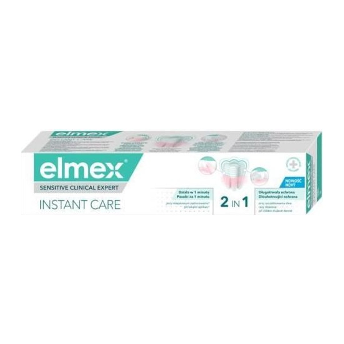 Elmex Zubní pasta sensitive clinical expert instant care 75ml