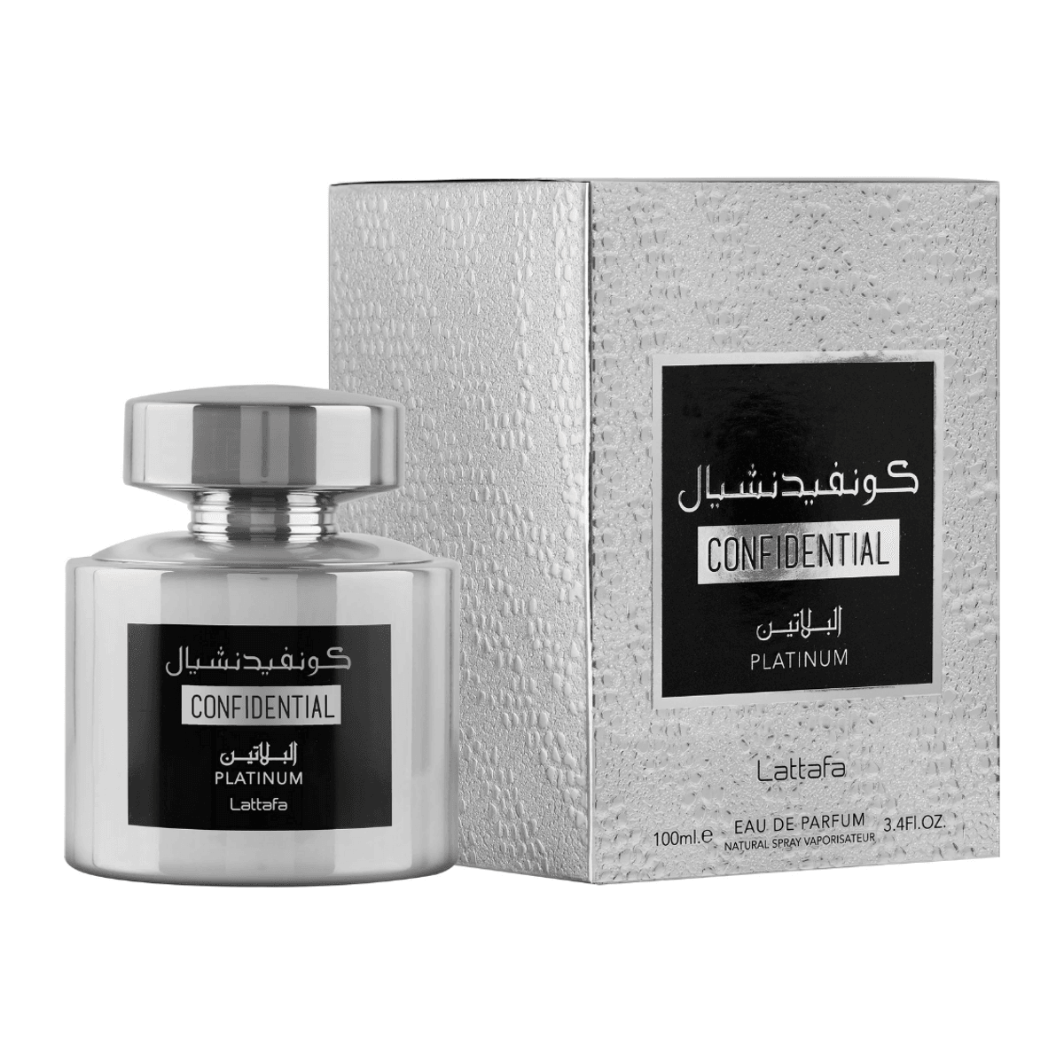 Lattafa Confidential Platinum Eau De Parfum 100 ml (man)