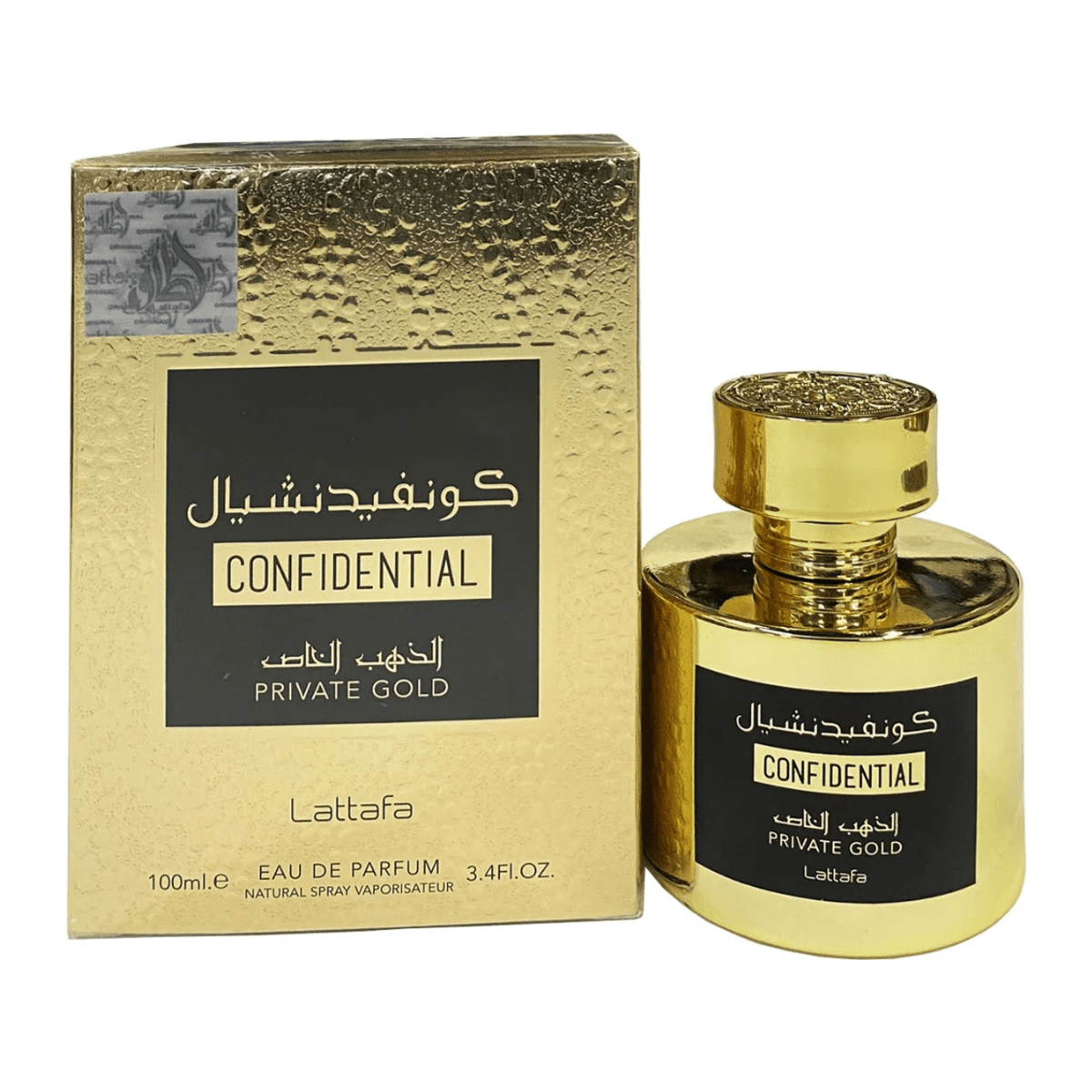 Lattafa Confidential Private Gold Eau De Parfum 100 ml (unisex)