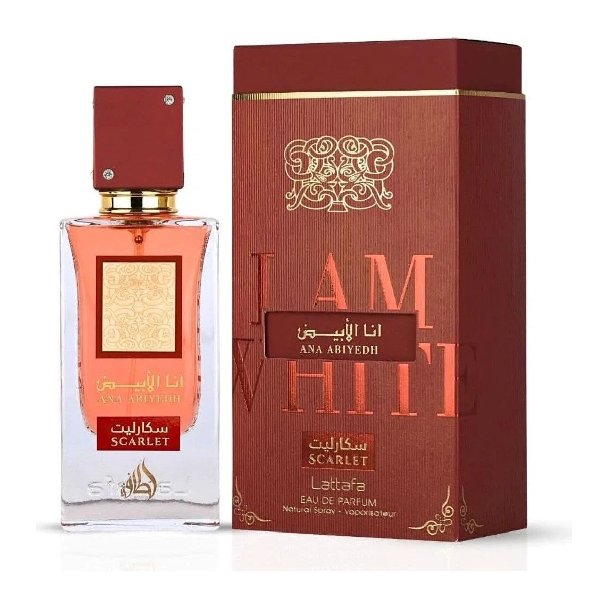 Lattafa Ana Abiyedh Scarlet Eau De Parfum 60 ml (woman)