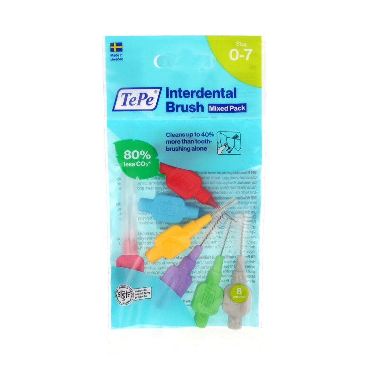 TePe Original Interdental Brushes Mix 8 pcs