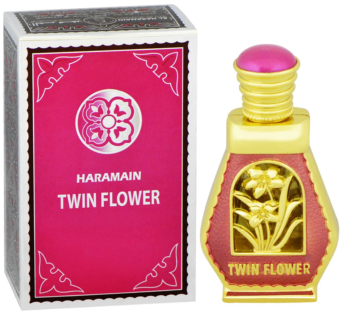 Al Haramain Twin Flower Perfumed Oil 15 ml (woman)
