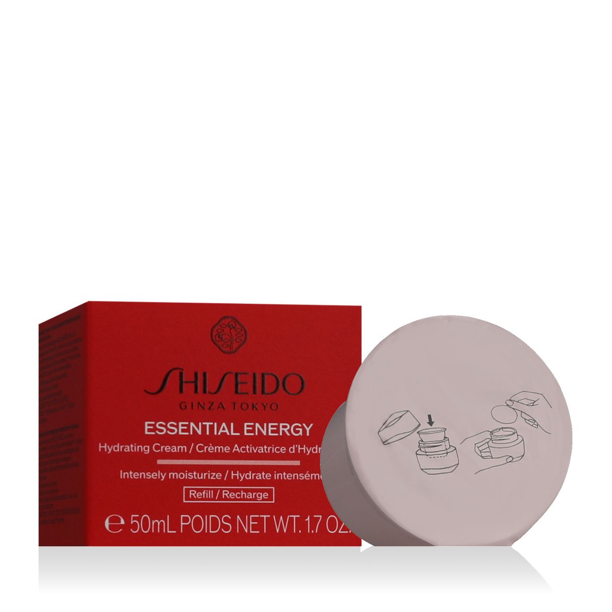 Shiseido Essential Energy Hydrating Cream (Refill) 50 ml