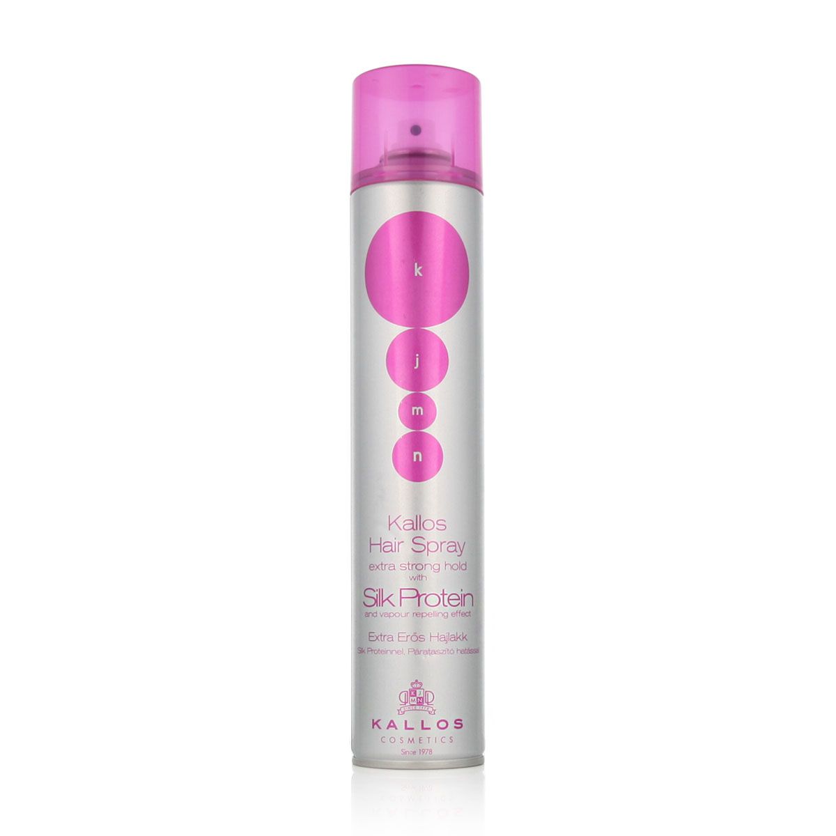Kallos KJMN Silk Protein Hair Spray Extra Strong 500 ml
