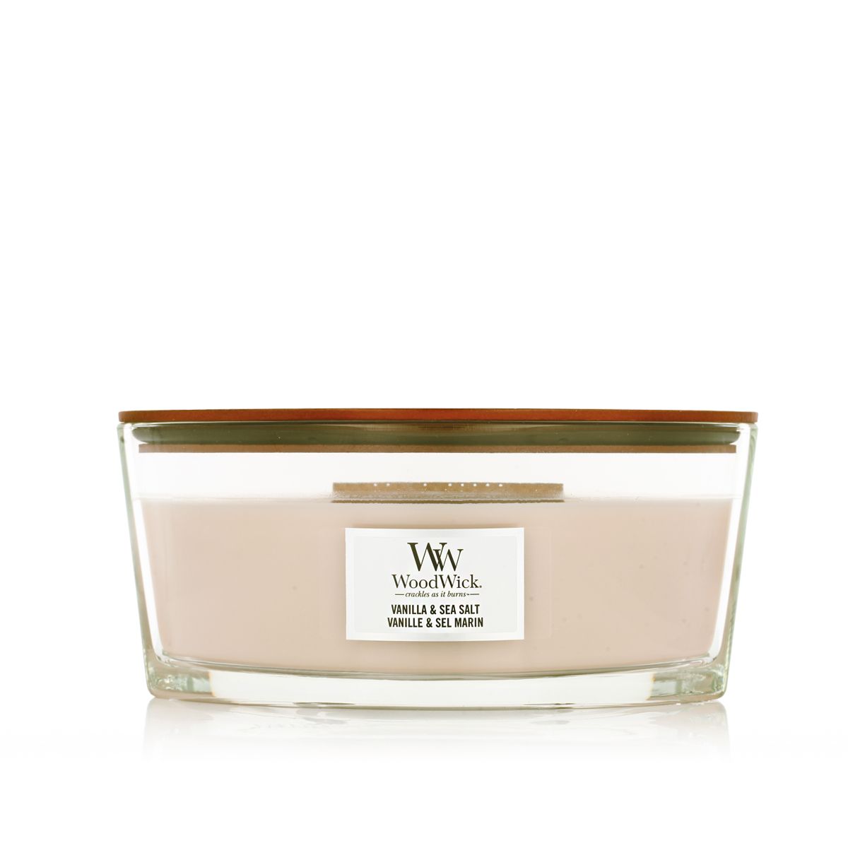 WoodWick Ellipse Candles Scented Candle Vanilla & Sea Salt 453,6 g