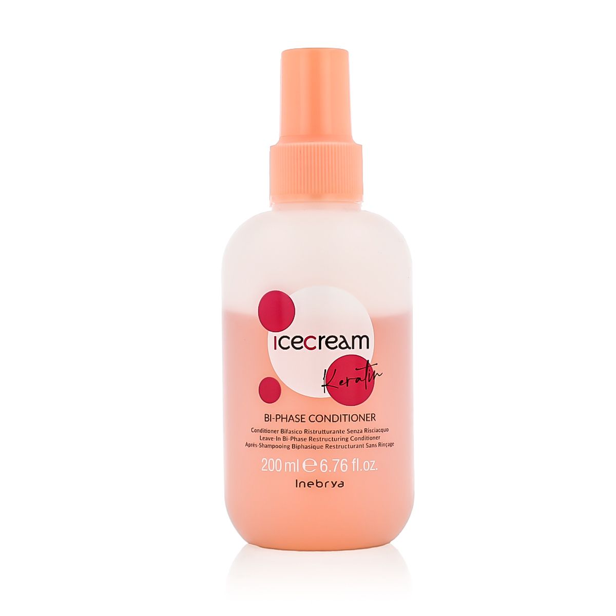 Inebrya Ice Cream Keratin Bi-Phase Conditioner 200 ml