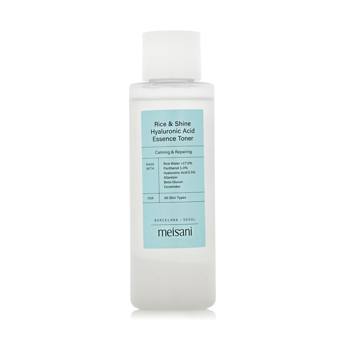 Meisani Rice & Shine Hyaluronic Acid Essence Toner 150 ml