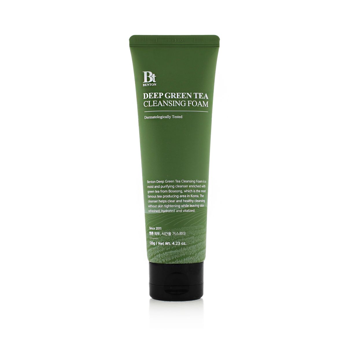Benton Deep Green Tea Cleansing Foam 120 g