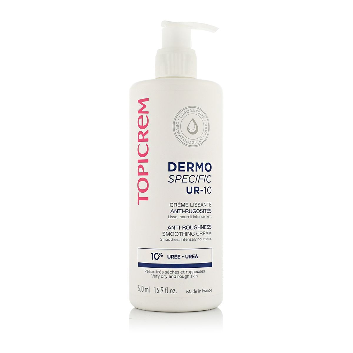 Topicrem Dermo Specific UR-10 Anti-Roughness Smoothing Cream 500 ml