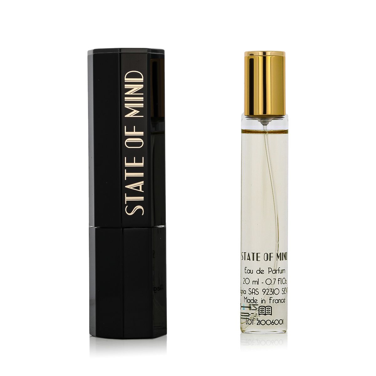 State of Mind French Gallantry EDP Refill 2 x 20 ml + Perfume case (unisex)