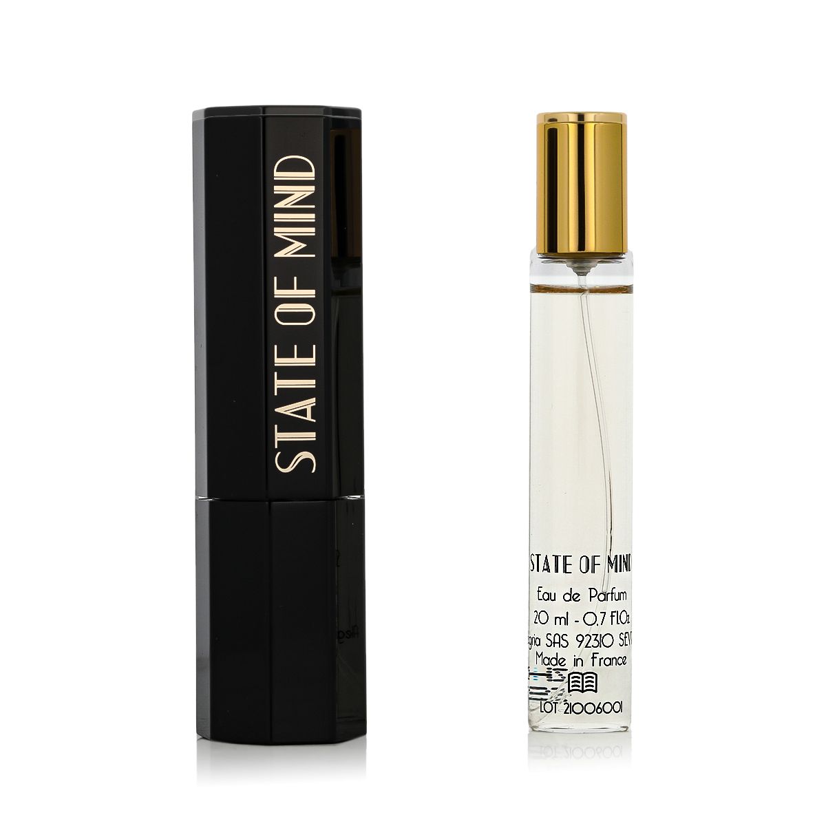 State of Mind Open Mind EDP Refill 2 x 20 ml + Perfume case (unisex)