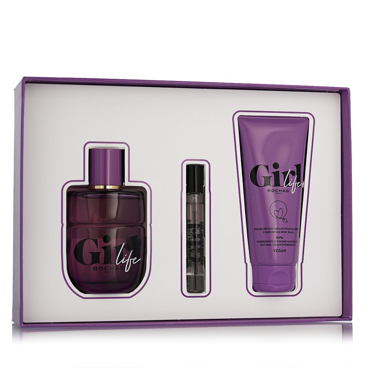 Rochas Girl Life EDP 75 ml + EDP MINI 7,5 ml + Body Balm 100 ml (woman)