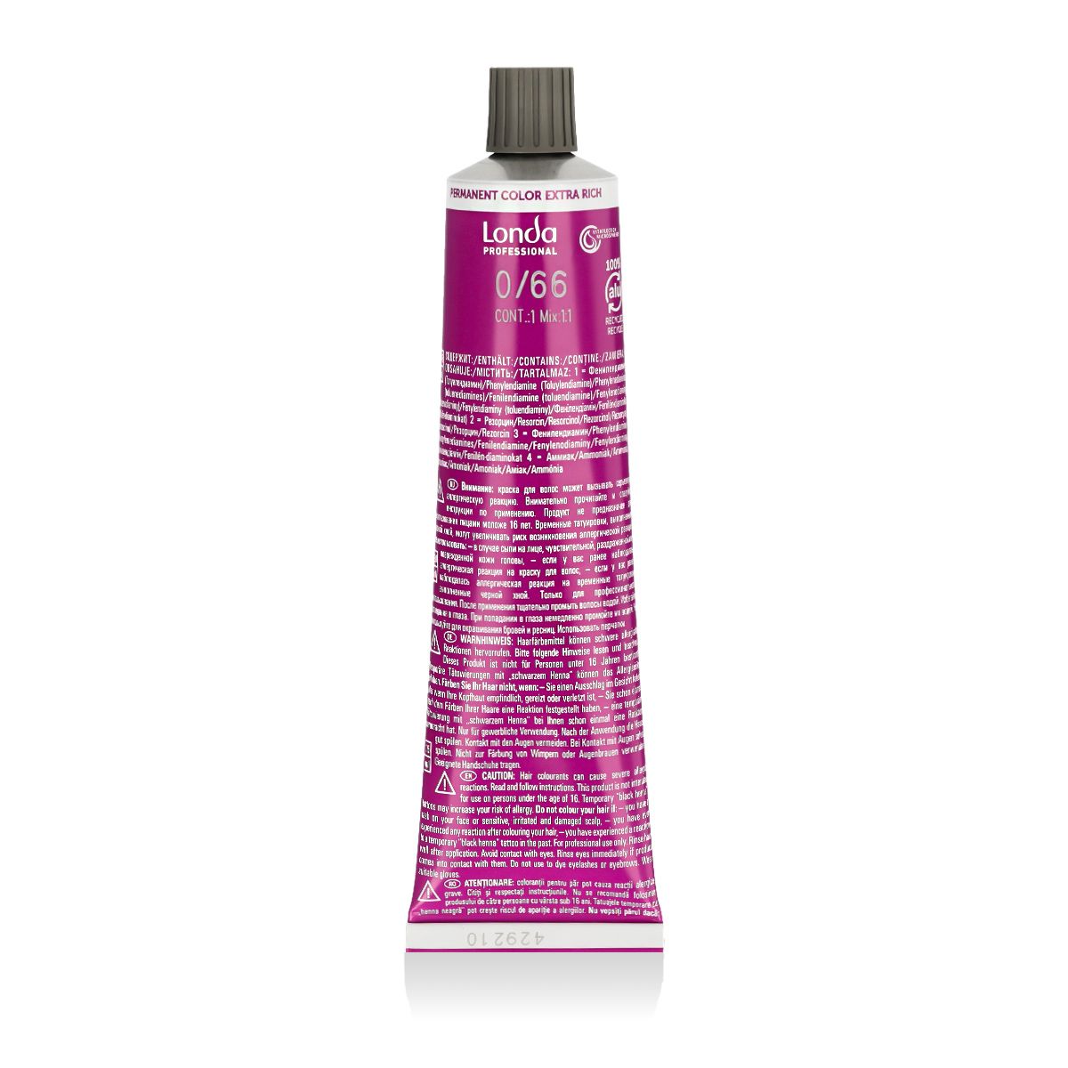 Londa Professional Permanent Color Crème Extra Rich (0/66 Intense Violet Mix) 60 ml