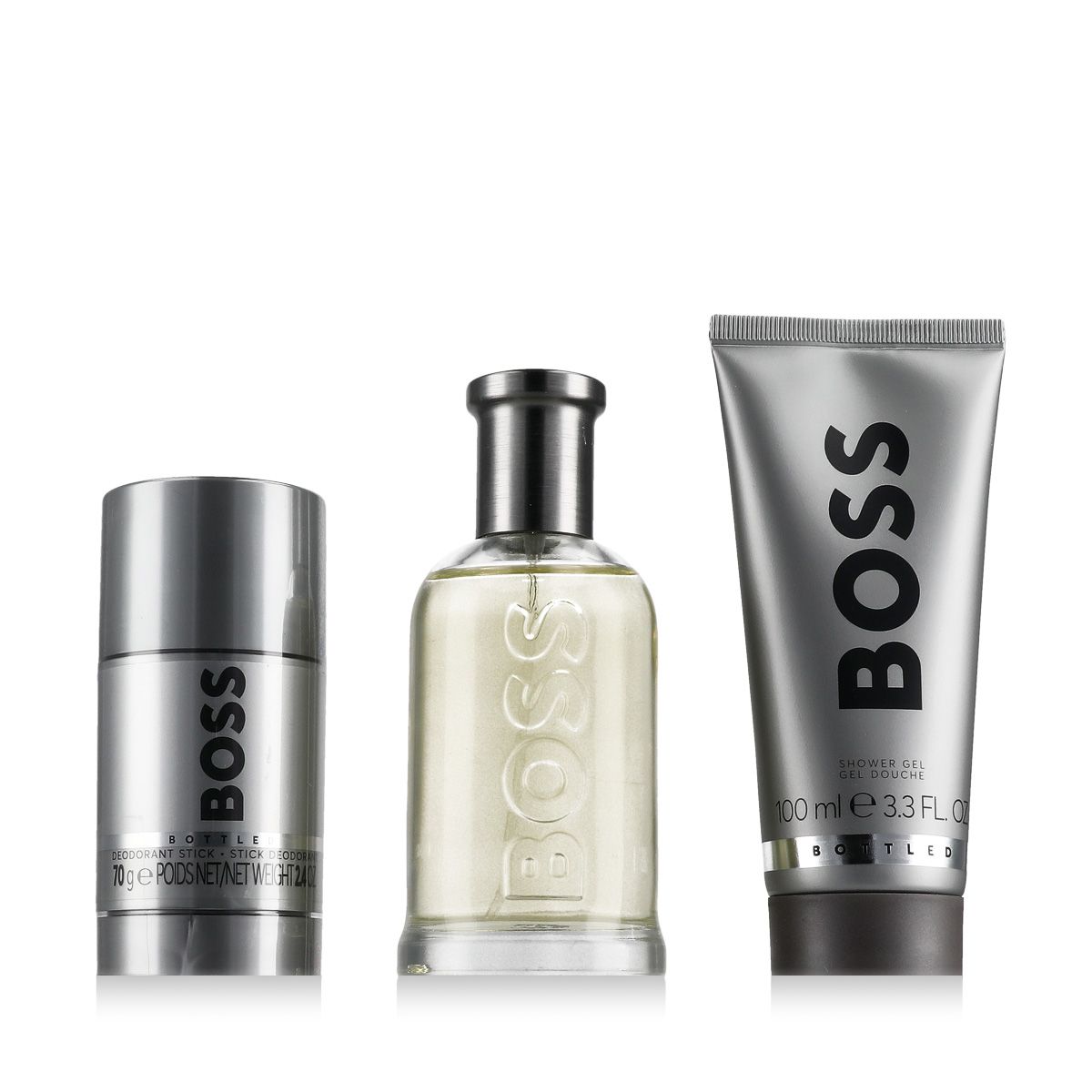 Boss Boss Bottled EDT 100 ml + DST 75 ml + SG 100 ml (man)