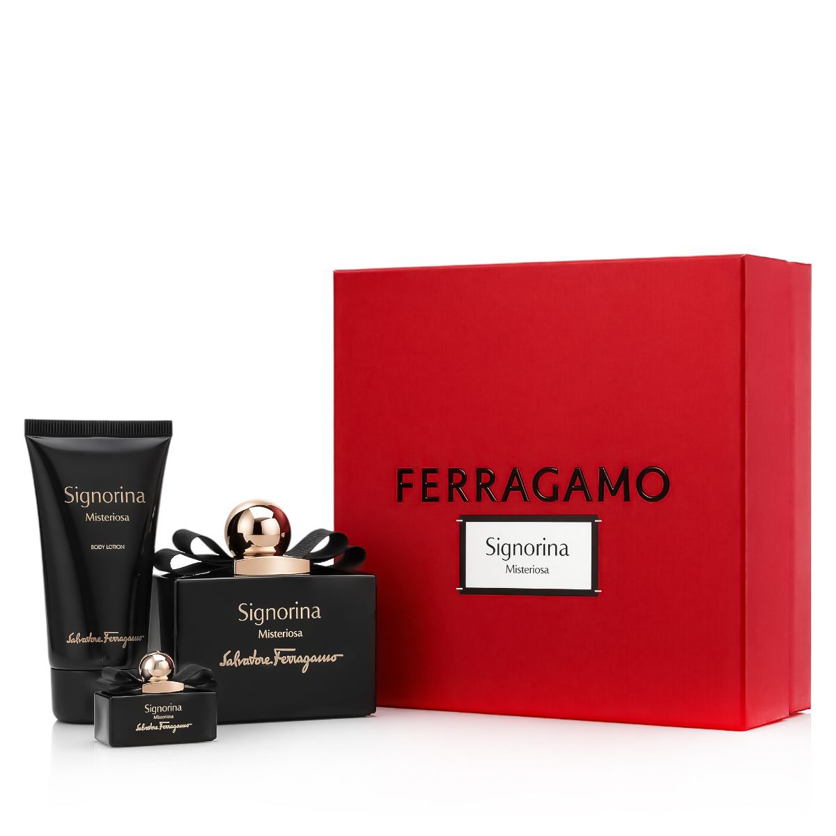 Ferragamo Signorina Misteriosa EDP 100 ml + EDP MINI 5 ml + BL 50 ml (woman)