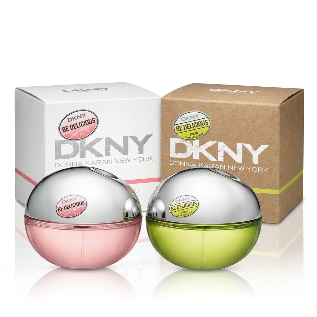 DKNY Donna Karan EDP Be Delicious Fresh Blossom 30 ml + EDP Be Delicious 100% Pure New York 30 ml (woman)
