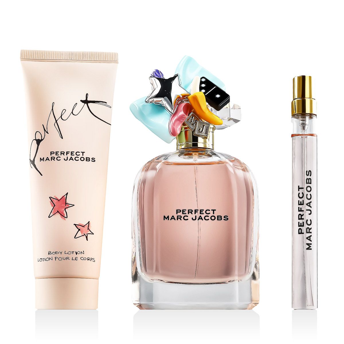 Marc Jacobs Perfect EDP 100 ml + EDP MINI 10 ml + BL 75 ml (woman)