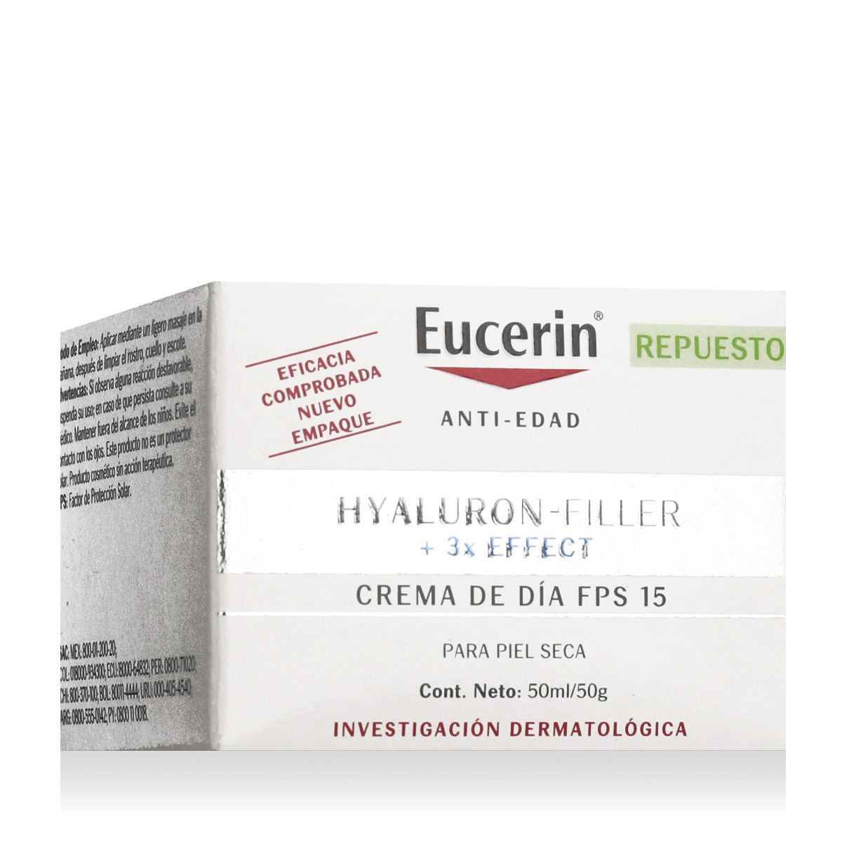 Eucerin Hyaluron-Filler + 3x Effect Day Cream Refill SPF 15 50 ml
