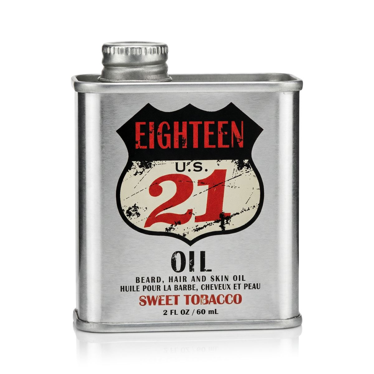 18.21 Man Made Beard, Hair And Skin Oil - Sweet Tobacco 60 ml