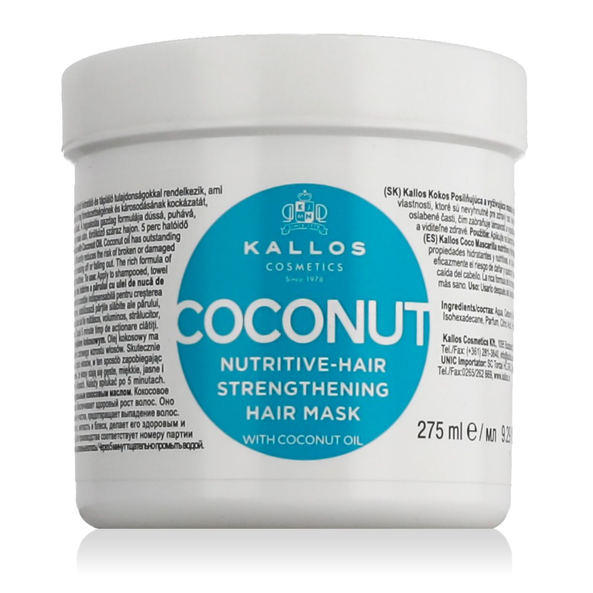 Kallos Coconut Mask 275 ml