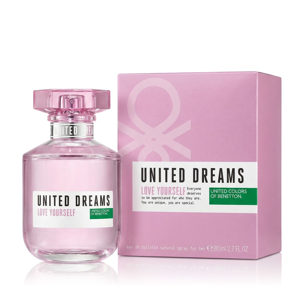 Benetton United Dreams Love Yourself Eau De Toilette 80 ml (woman)
