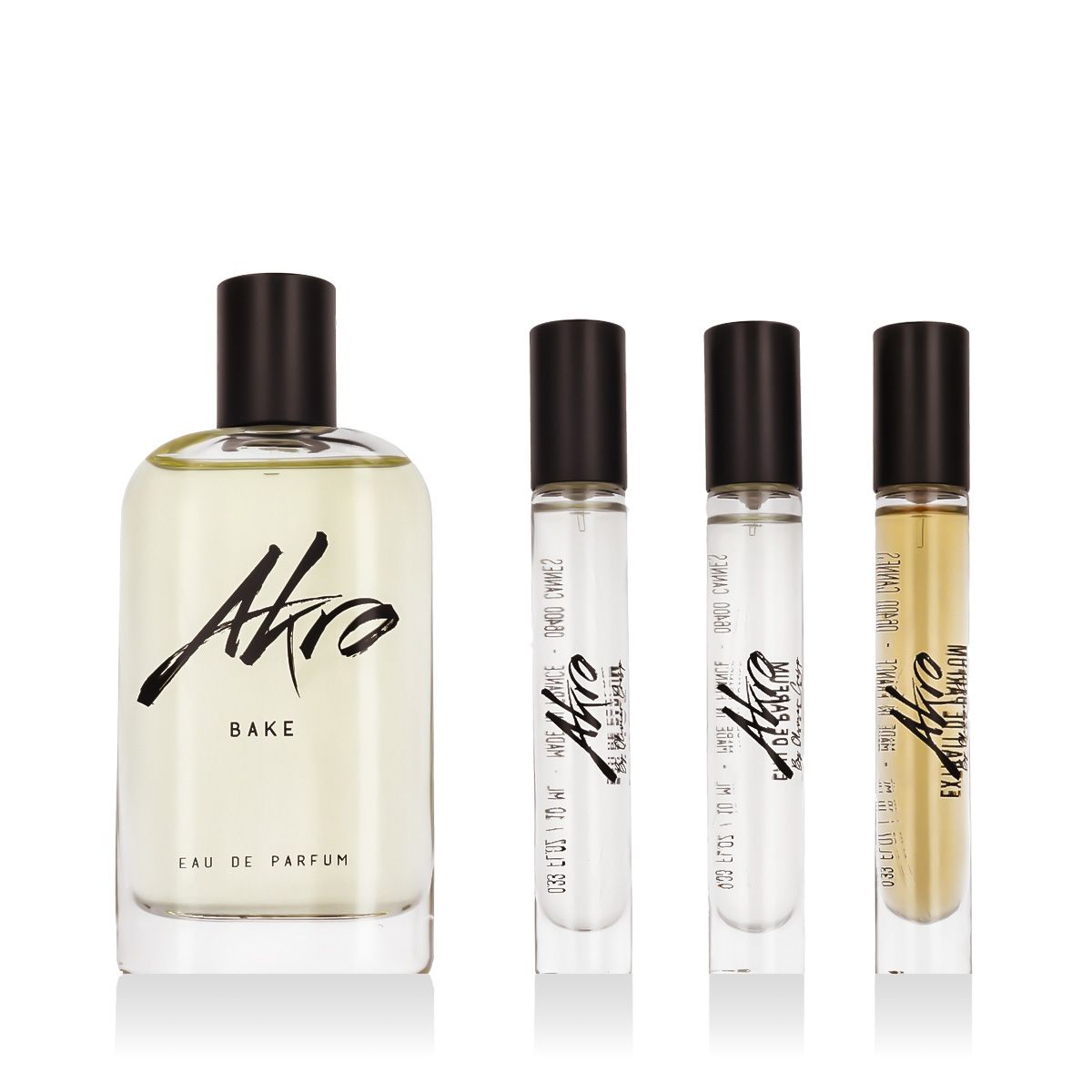 Akro The Icons Bake EDP 100 ml + 2 x EDP MINI 10 ml + Extrait de Parfum MINI 10 ml (unisex)