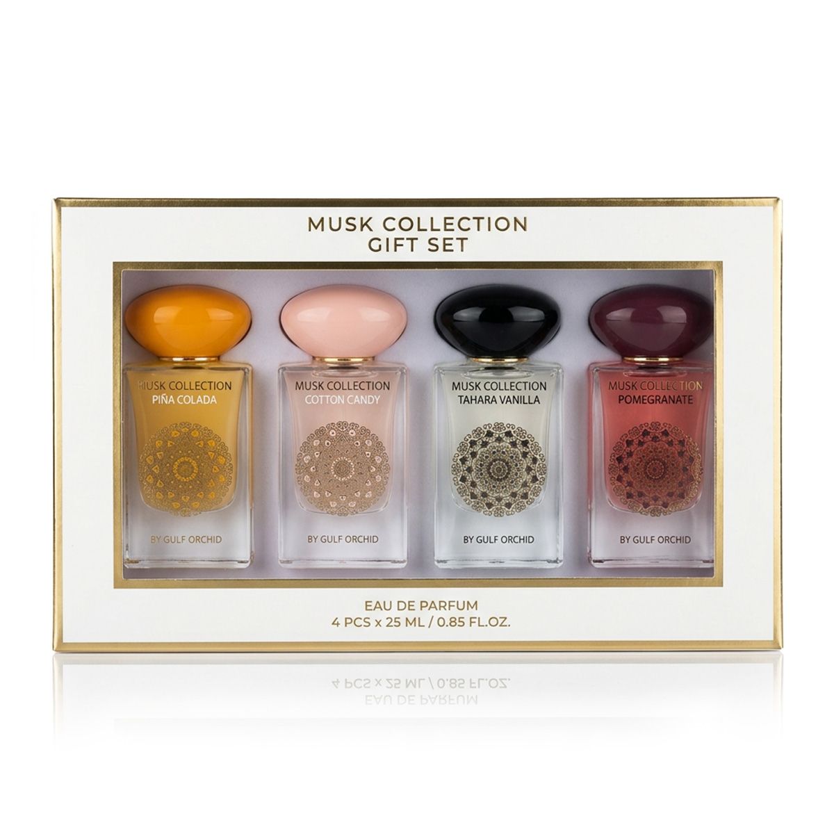 Gulf Orchid Musk Collection Velvet Edition Gift Set EDP 4 x 25 ml (unisex)