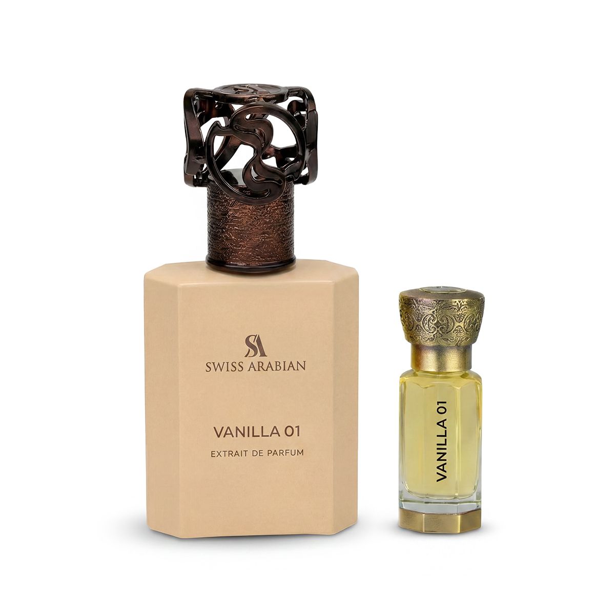 Swiss Arabian Vanilla 01 Extrait de Parfum 50 ml + Perfumed Oil 12 ml (woman)