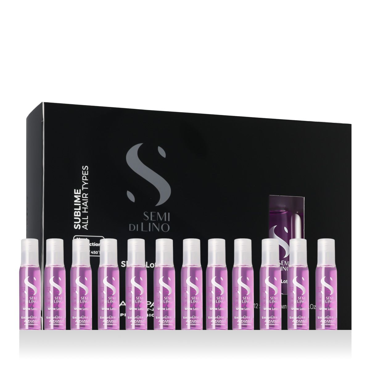 Alfaparf Milano Semi Di Lino Sublime Shine Lotion 12 x 13 ml