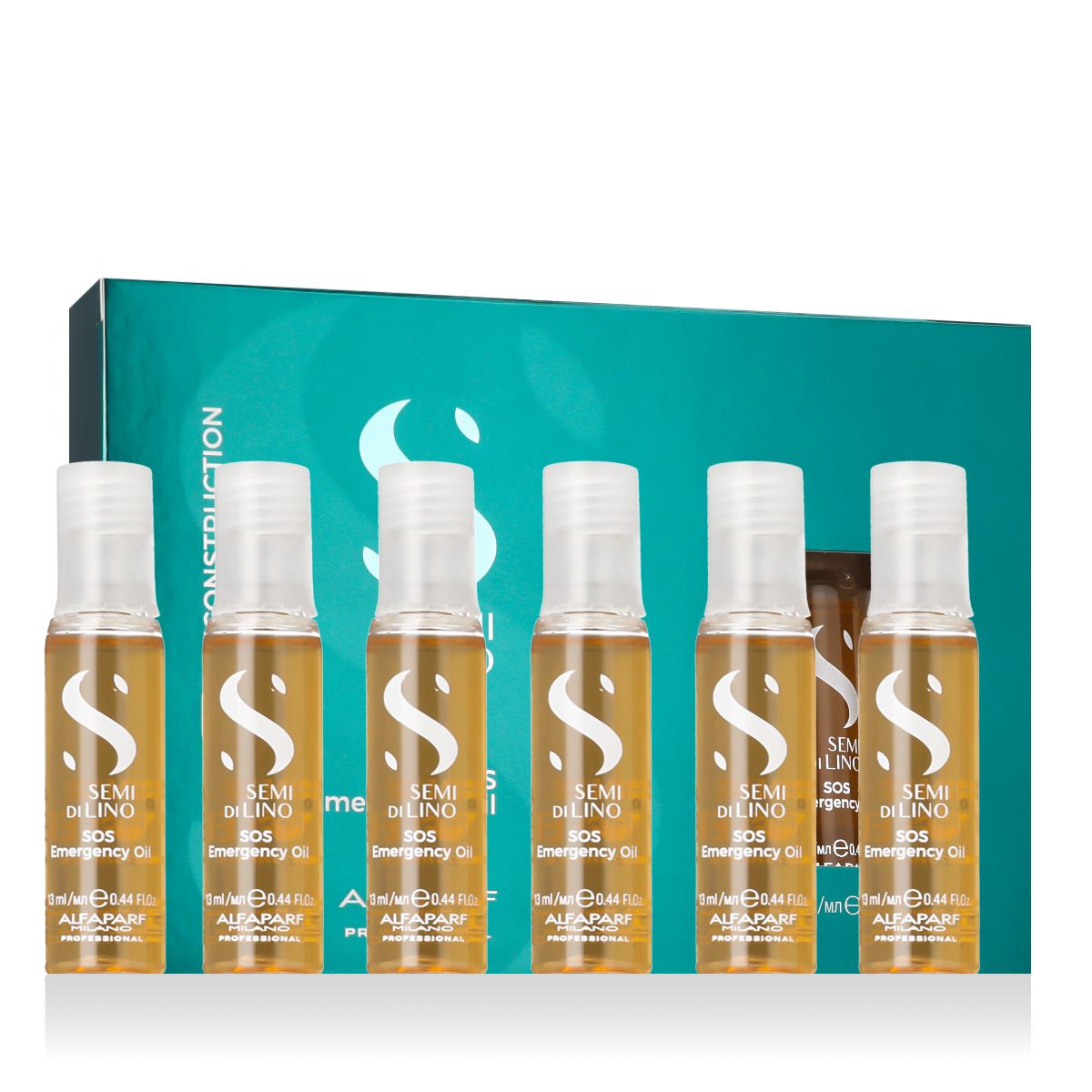 Alfaparf Semi Di Lino Reconstruction SOS Emergency Oil 6 x 13 ml