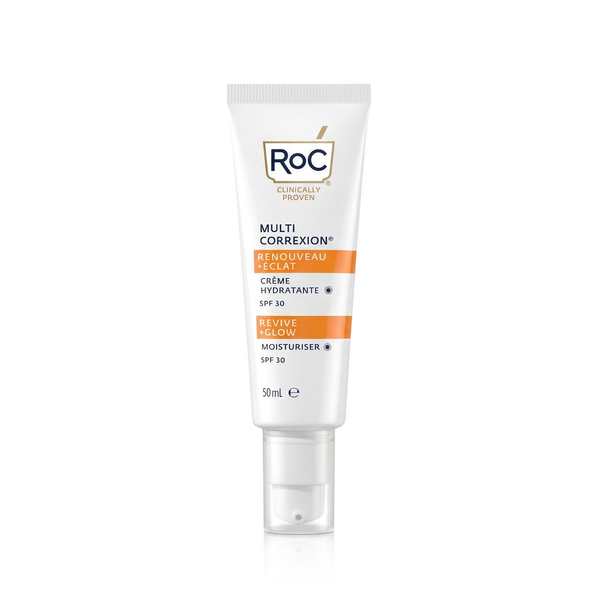 RoC Multi Correxion®️ Revive + Glow Moisturiser SPF 30 50 ml