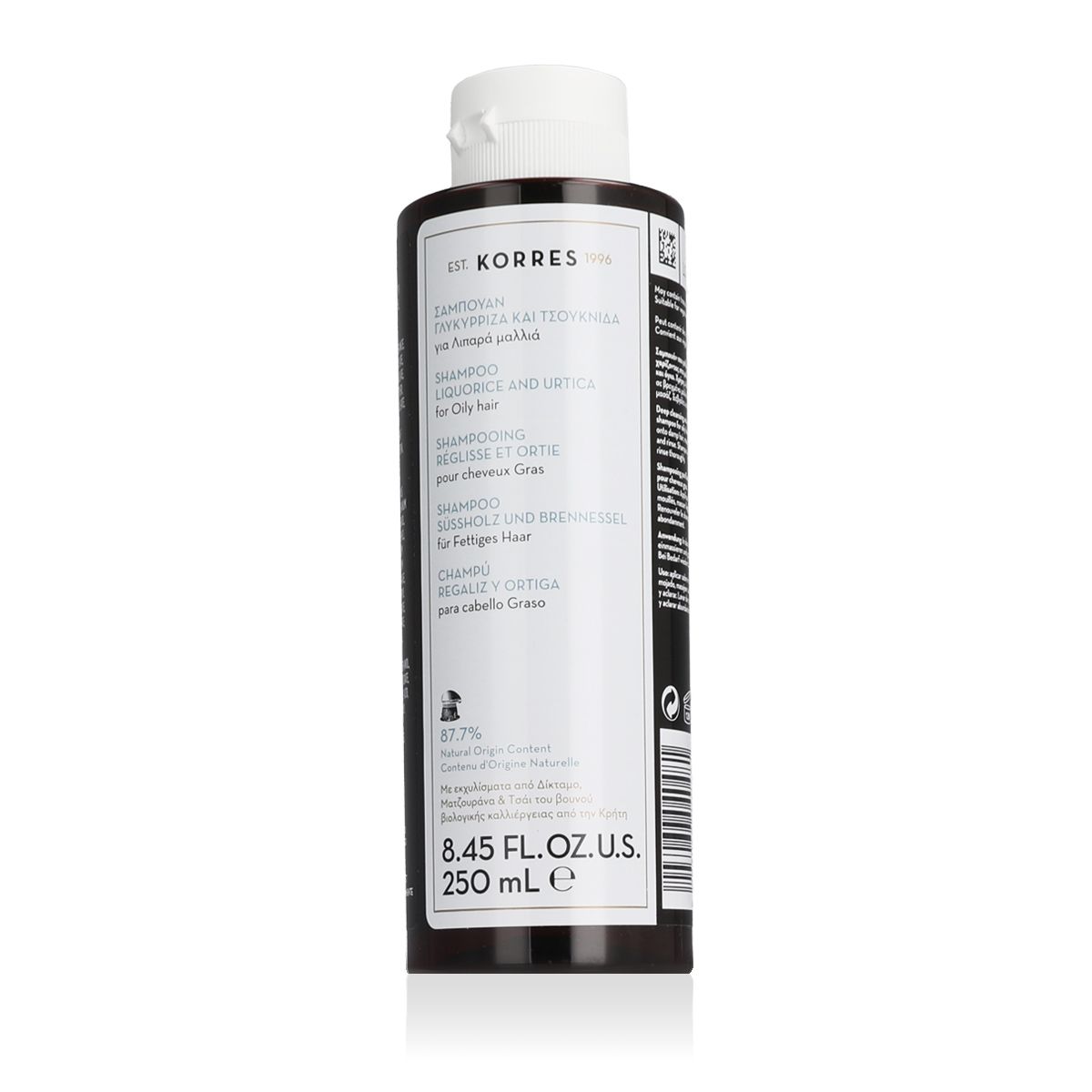 Korres Liquorice And Urtica Shampoo 250 ml