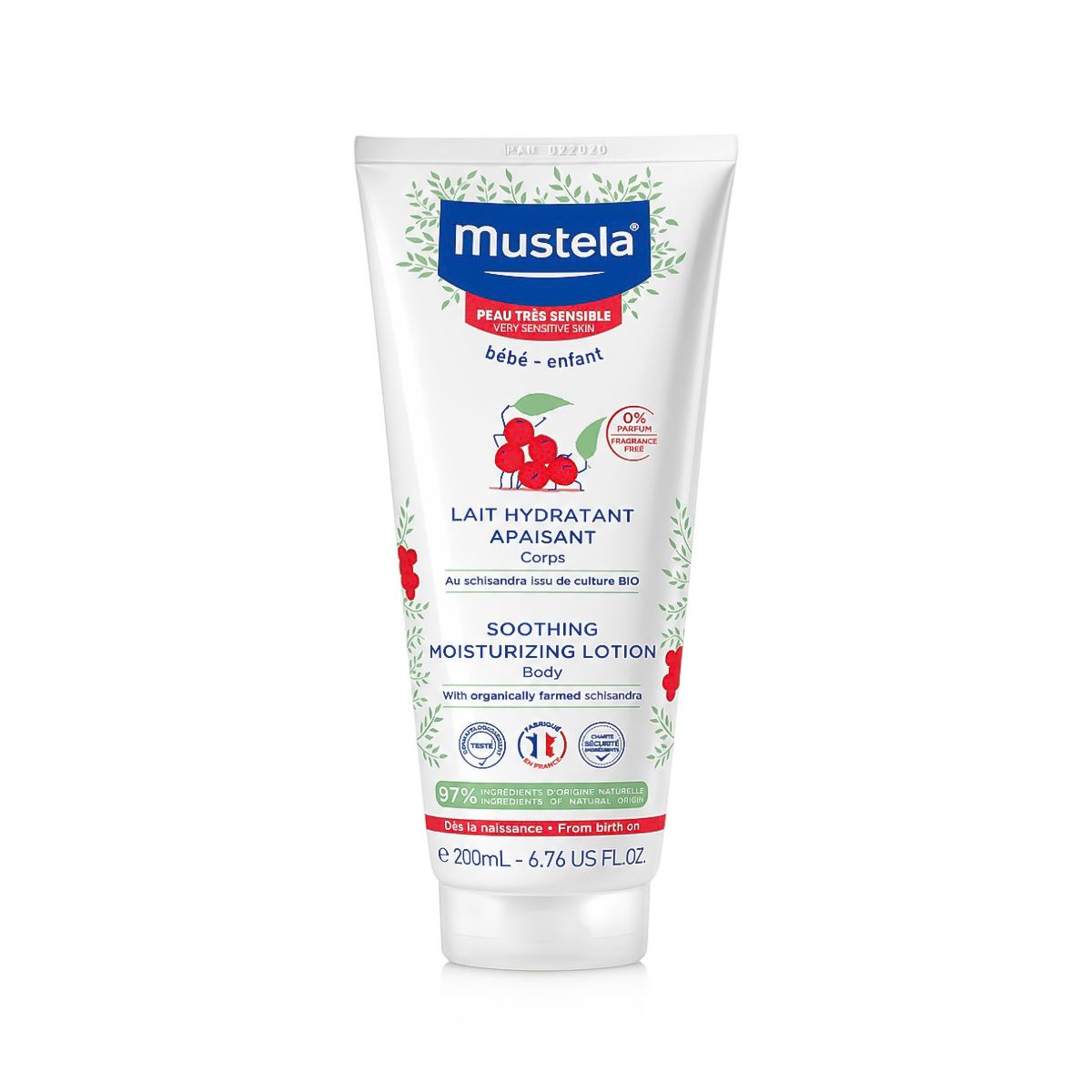 Mustela Bébé Soothing Moisturizing Body Lotion 200 ml