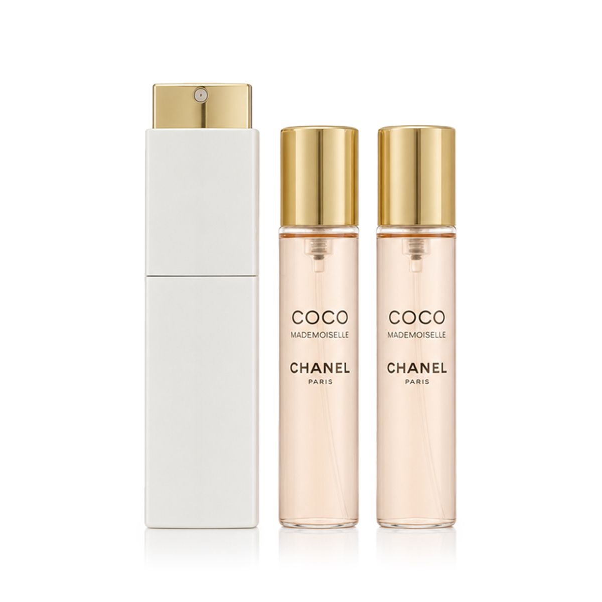 Chanel Coco Mademoiselle EDT refillable 20 ml + EDT refill 2 x 20 ml W