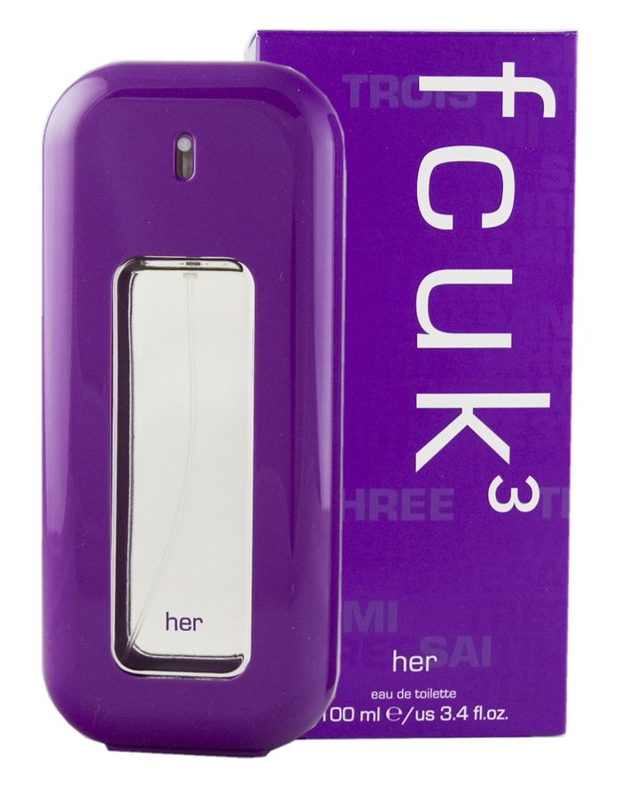 FCUK FCUK 3 for Her Eau De Toilette 100 ml (woman)