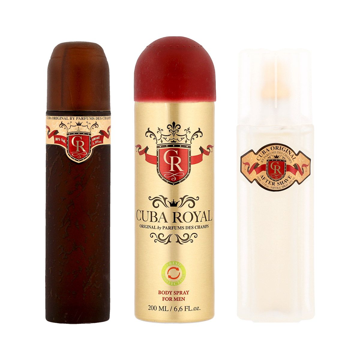 Cuba Royal EDT 100 ml + AS 100 ml + DEO VAPO 200 ml (man)